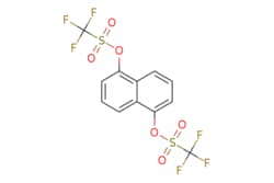 eMolecules​&nbsp;152873-79-5 | AstaTech |  15-NAPHTHALENEBIS(TRIFLUOROMETHANESULFONATE) |  1g | 718057955 | D80656 | 95 |  MFCD23380211 | 424.28 |  C12H6F6O6S2