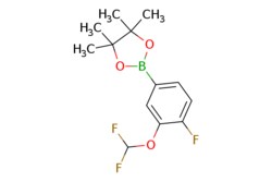 eMolecules​&nbsp;ChemScene / 2-(3-(Difluoromethoxy)-4-fluorophenyl)-4455-tetramethyl-132-dioxaborolane / 100mg / 632308293 / CS-0162994 / 0.000 / 1641580-18-8 / MFCD24039812 / 288.070 / C13H16BF3O3