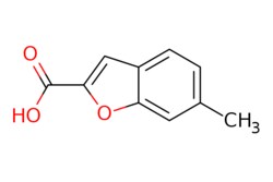 eMolecules​ AstaTech / 6-METHYLBENZOFURAN-2-CARBOXYLIC ACID / 0.1g / 736392002 / AC6258 / 95.000 / 50779-65-2 / MFCD08059102 / 176.171 / C10H8O3