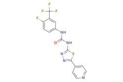 eMolecules​&nbsp;1430213-30-1 | Medchem Express |  ML216 |  5mg | 446261081 | HY-12342 | MFCD24849400 | 383.32 |  C15H9F4N5OS