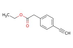 eMolecules​&nbsp;ChemScene / Ethyl 2-(4-ethynylphenyl)acetate / 100mg / 795362632 / CS-0434273 / 0.000 / 87356-23-8 / MFCD13194555 / 188.226 / C12H12O2
