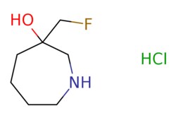 eMolecules​ Pharmablock / 3-(fluoromethyl)azepan-3-olhydrochloride / 25mg