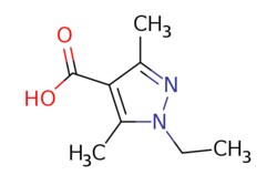 eMolecules​ AOBChem USA / 1-Ethyl-35-dimethyl-1H-pyrazole-4-carboxylic