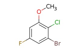 eMolecules​ AOBChem USA / 1-Bromo-2-chloro-5-fluoro-3-methoxybenzene /