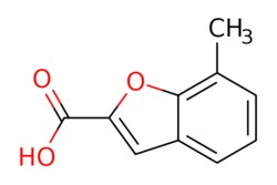 eMolecules​ AbaChemScene / 7-methylbenzofuran-2-carboxylic acid / 100mg / 410775117 / CS-0062591 / 0.000 / 17349-64-3 / MFCD11574543 / 176.171 / C10H8O3