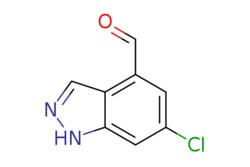 eMolecules​ Pharmablock / 6-chloro-1H-indazole-4-carbaldehyde / 25mg /