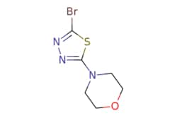 eMolecules​&nbsp;Ambeed / 4-(5-Bromo-134-thiadiazol-2-yl)morpholine / 250mg / 552702100 / A309153 /  / 1341405-19-3 / MFCD12923103 / 250.110 / C6H8BrN3OS