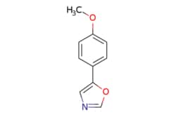 eMolecules​&nbsp;AOBChem USA / 5-(4-Methoxyphenyl)oxazole / 250mg / 525256670 / 35823 /  / 1011-51-4 / MFCD00085108 / 175.187 / C10H9NO2