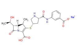 eMolecules​ Medchem Express / Ertapenem sodium / 10mg / 446263225 / HY-13625 /  / 153773-82-1 / MFCD00950055 / 497.500 / C22H24N3NaO7S