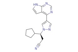 eMolecules​&nbsp;Medchem Express / Ruxolitinib (S enantiomer) / 5mg / 446271138 / HY-50856A /  / 941685-37-6 / MFCD13184797 / 306.373 / C17H18N6
