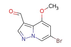eMolecules​ 1207839-91-5 | ChemScene | 6-Bromo-4-methoxypyrazolo[15-a]pyridine-3-carboxaldehyde