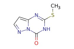 eMolecules​&nbsp;Ambeed / 2-(Methylthio)pyrazolo[15-a][135]triazin-4(3H)-one / 100mg / 521403394 / A133492 /  / 54346-18-8 / MFCD00661935 / 182.200 / C6H6N4OS