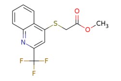 eMolecules​ ChemScene / Methyl 2-((2-(trifluoromethyl)quinolin-4-yl)thio)acetate