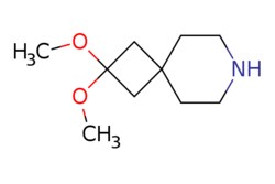 eMolecules​ Pharmablock / 22-dimethoxy-7-azaspiro[3.5]nonane / 25mg / 551213757