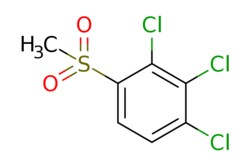 eMolecules​&nbsp;AOBChem USA / 123-trichloro-4-(methylsulfonyl)benzene / 500mg / 761211643 / 42316 /  / 176375-98-7 / [null] / 259.530 / C7H5Cl3O2S