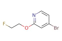 eMolecules​ Pharmablock / 4-bromo-2-(2-fluoroethoxy)pyridine / 25mg / 551104077