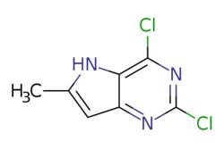 eMolecules​ Pharmablock / 24-dichloro-6-methyl-5H-pyrrolo[32-d]pyrimidine