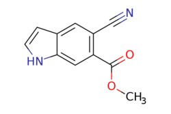 eMolecules​ Pharmablock / methyl 5-cyano-1H-indole-6-carboxylate / 25mg