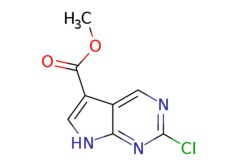 eMolecules​ Pharmablock / methyl 2-chloro-7H-pyrrolo[23-d]pyrimidine-5-carboxylate