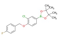 eMolecules​ AOBChem USA / 2-(3-Chloro-4-((4-fluorobenzyl)oxy)phenyl)-4455-tetramethyl-132-dioxaborolane