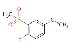 eMolecules​ AOBChem USA / 1-Fluoro-4-methoxy-2-(methylsulfonyl)benzene
