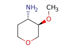 eMolecules​ Pharmablock / (3R4S)-3-methoxyoxan-4-amine / 25mg / 551073232