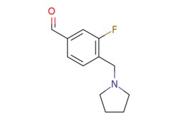 eMolecules​ Ambeed / 3-Fluoro-4-(pyrrolidin-1-ylmethyl)benzaldehyde / 250mg