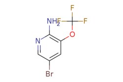 eMolecules​&nbsp;Pharmablock / 5-bromo-3-(trifluoromethoxy)pyridin-2-amine / 25mg / 594229806 / PBYS1466 / 0.000 / 1361852-35-8 / MFCD25450899 / 257.010 / C6H4BrF3N2O