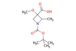 eMolecules​ Pharmablock / 1-tert-butoxycarbonyl-3-methoxy-2-methyl-azetidine-3-carboxylic