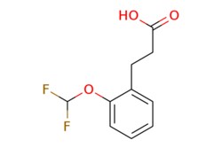 eMolecules​&nbsp;ChemScene / 3-(2-(Difluoromethoxy)phenyl)propanoic acid / 100mg / 794193835 / CS-0365521 / 0.000 / 1017030-88-4 / MFCD09951709 / 216.184 / C10H10F2O3