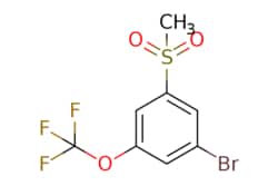 eMolecules​ AOBChem USA / 1-Bromo-3-(methylsulfonyl)-5-(trifluoromethoxy)benzene