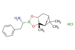 eMolecules​&nbsp;Pharmablock / (1R)-2-phenyl-1-[(1S2S6R8S)-299-trimethyl-35-dioxa-4-boratricyclo[6.1.1.0]decan-4-yl]ethan-1-amine hydrochloride / 25mg / 586151098 / PBU1355-1 / 0.000 / 178455-03-3 / MFCD16038240 / 335.680 / C18H27BClNO2