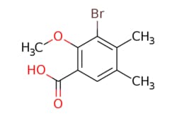 eMolecules​&nbsp;ChemScene / 3-Bromo-2-methoxy-45-dimethylbenzoic acid / 100mg / 572277510 / CS-0059750 / 0.000 / 1245532-88-0 / MFCD17167896 / 259.099 / C10H11BrO3