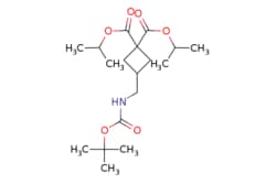 eMolecules​ Pharmablock / diisopropyl 3-[(tert-butoxycarbonylamino)methyl]cyclobutane-11-dicarboxylate