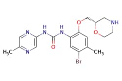 eMolecules​&nbsp;Medchem Express / Rabusertib / 5mg / 446264475 / HY-14720 /  / 911222-45-2 / MFCD18633253 / 436.310 / C18H22BrN5O3