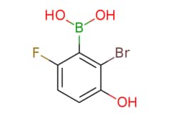 eMolecules​ AOBChem USA / 2-Bromo-6-fluoro-3-hydroxyphenylboronic acid