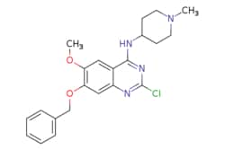 eMolecules​ ChemScene / 7-(Benzyloxy)-2-chloro-6-methoxy-N-(1-methylpiperidin-4-yl)quinazolin-4-amine