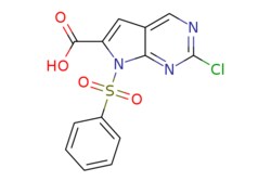 eMolecules​ Pharmablock / 7-(benzenesulfonyl)-2-chloro-7H-pyrrolo[23-d]pyrimidine-6-carboxylic