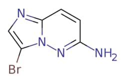 eMolecules​&nbsp;Ambeed / 3-Bromoimidazo[12-b]pyridazin-6-ylamine / 250mg / 490506710 / A134690 /  / 1260850-70-1 / MFCD11520885 / 213.038 / C6H5BrN4