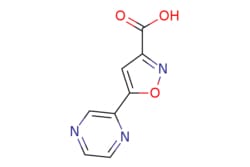 eMolecules​ AstaTech / 5-(2-PYRAZINYL)ISOXAZOLE-3-CARBOXYLIC ACID / 0.1g / 718054403 / 31745 / 95.000 / 1375064-55-3 / MFCD22192339 / 191.146 / C8H5N3O3