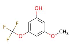 eMolecules​&nbsp;AstaTech / 3-METHOXY-5-(TRIFLUOROMETHOXY)PHENOL / 0.25g / 233633822 / 86903 / 95.000 / 1261752-88-8 / MFCD18397422 / 208.136 / C8H7F3O3