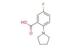 eMolecules​ Ambeed / 5-Fluoro-2-pyrrolidinobenzoic Acid / 250mg / 600841325