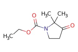 eMolecules​&nbsp;AstaTech / 22-DIMETHYL-3-OXO-PYRROLIDINE-1-CARBOXYLIC ACID ETHYL ESTER / 1g / 112526618 / 60570 / 97.000 / 106556-66-5 / MFCD09835297 / 185.223 / C9H15NO3