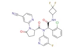 eMolecules​&nbsp;2070009-31-1 | Medchem Express |  (RS)-Ivosidenib |  5mg | 446269430 | HY-18767A | MFCD29918156 | 582.97 |  C28H22ClF3N6O3