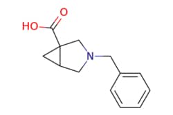 eMolecules​&nbsp;Pharmablock / 3-benzyl-3-azabicyclo[3.1.0]hexane-1-carboxylic acid / 25mg / 551134749 / PBN20120373 / 0.000 / 63618-03-1 / MFCD09608016 / 217.268 / C13H15NO2