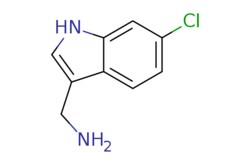 eMolecules​ Pharmablock / (6-chloro-1H-indol-3-yl)methanamine / 25mg / 654490775 / PBU4843 / 0.000 / 887581-88-6 / MFCD06657112 / 180.640 / C9H9ClN2