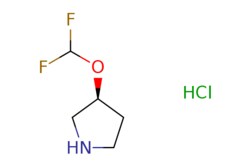 eMolecules​ 1638744-72-5 | (3S)-3-(difluoromethoxy)pyrrolidine hydrochloride