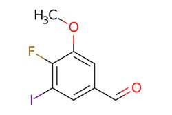 eMolecules​ AOBChem USA / 4-Fluoro-3-iodo-5-methoxybenzaldehyde / 250mg