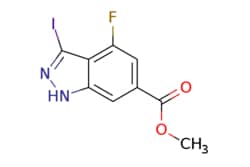 eMolecules​ Pharmablock / methyl 4-fluoro-3-iodo-1H-indazole-6-carboxylate