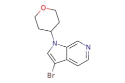 eMolecules​ Pharmablock / 3-bromo-1-tetrahydropyran-4-yl-pyrrolo[23-c]pyridine